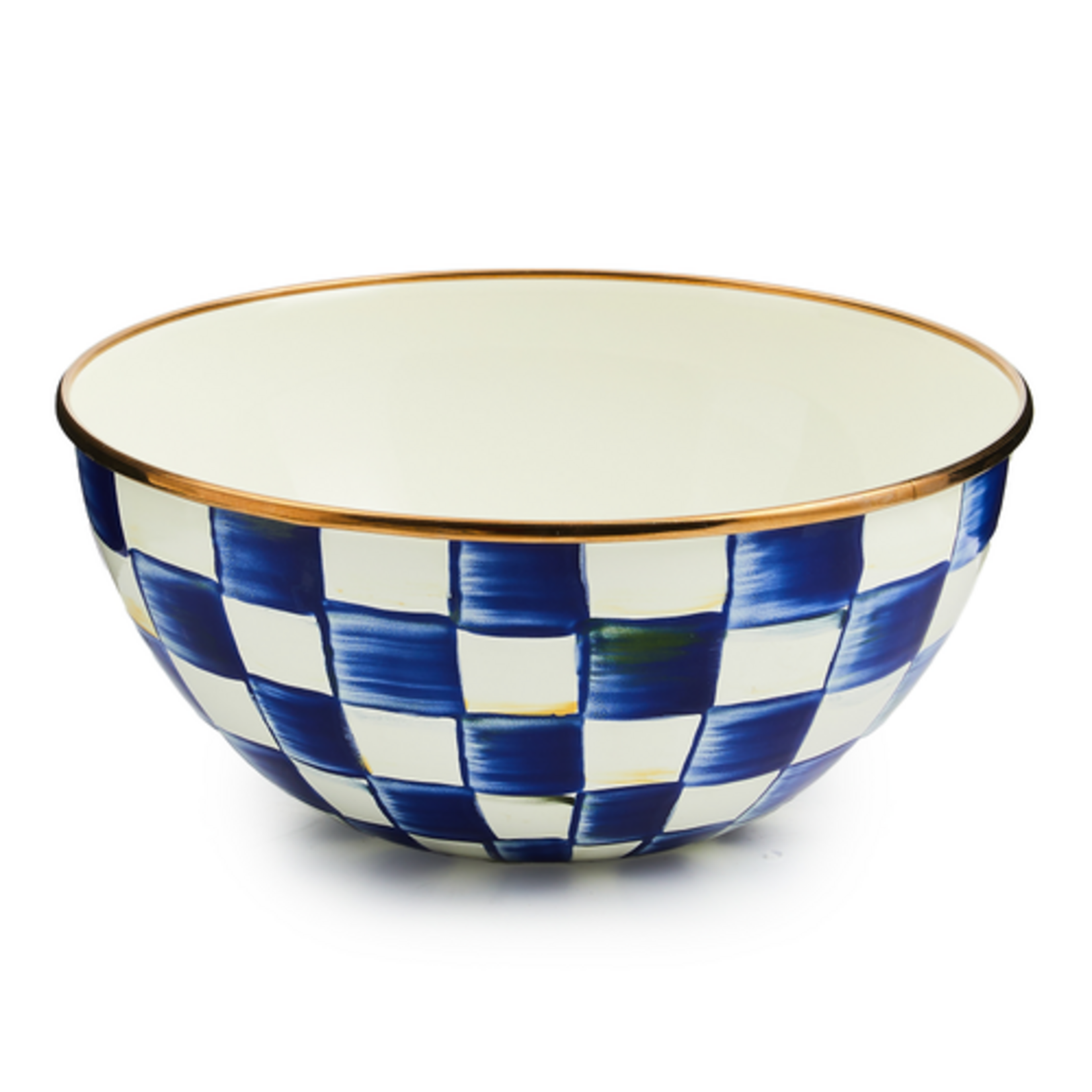 MacKenzie-Childs royal check small everyday bowl