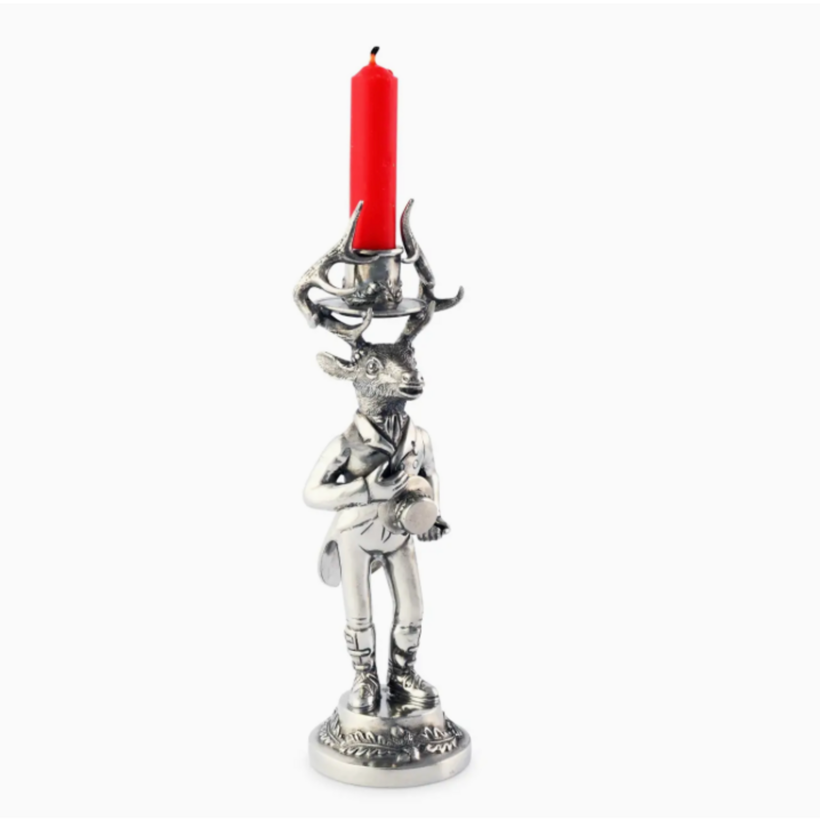 Vagabond House Gentleman Elk Short Candlestick