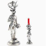 Vagabond House Gentleman Elk Tall Candlestick