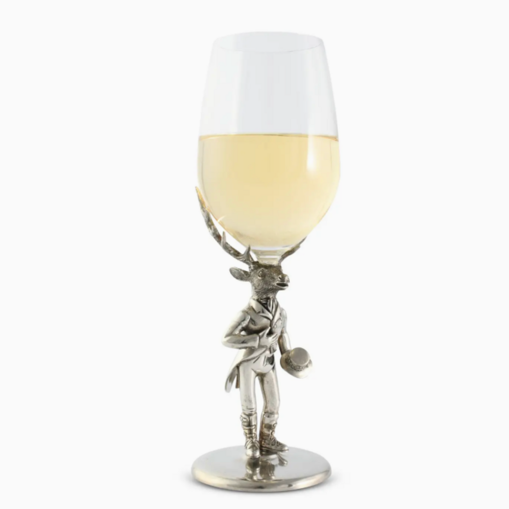 Vagabond House Gentleman Elk Wine Glass
