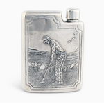 Vagabond House Golfer Pewter Flask