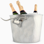 Vagabond House Long Horn Steer Ice Tub Punchbowl