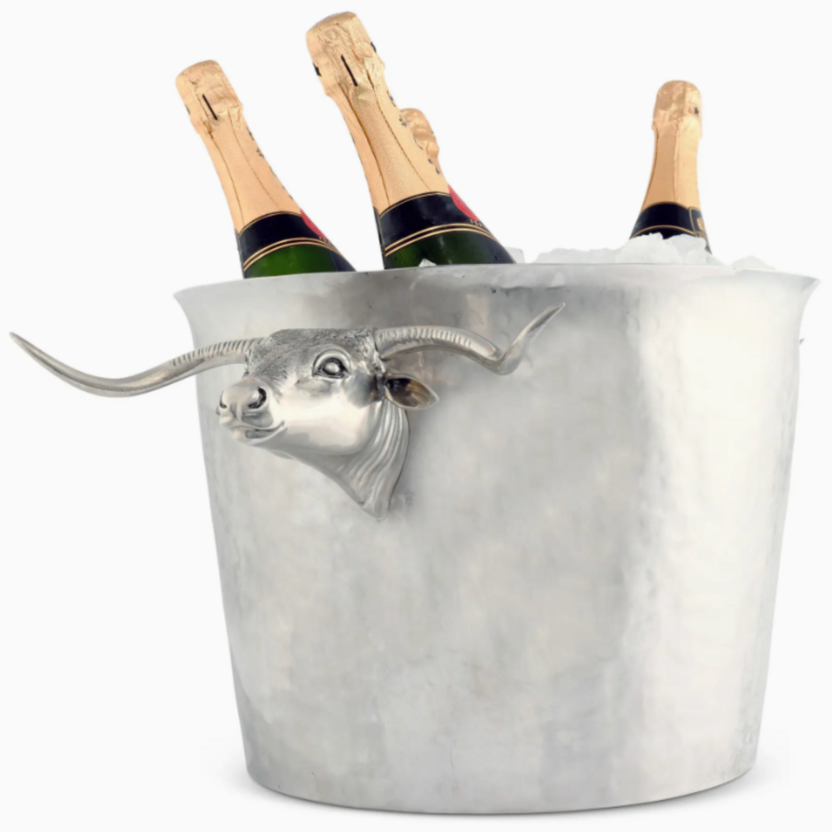 Vagabond House Long Horn Steer Ice Tub Punchbowl