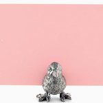 Vagabond House Pewter Song Bird Place Card Holder