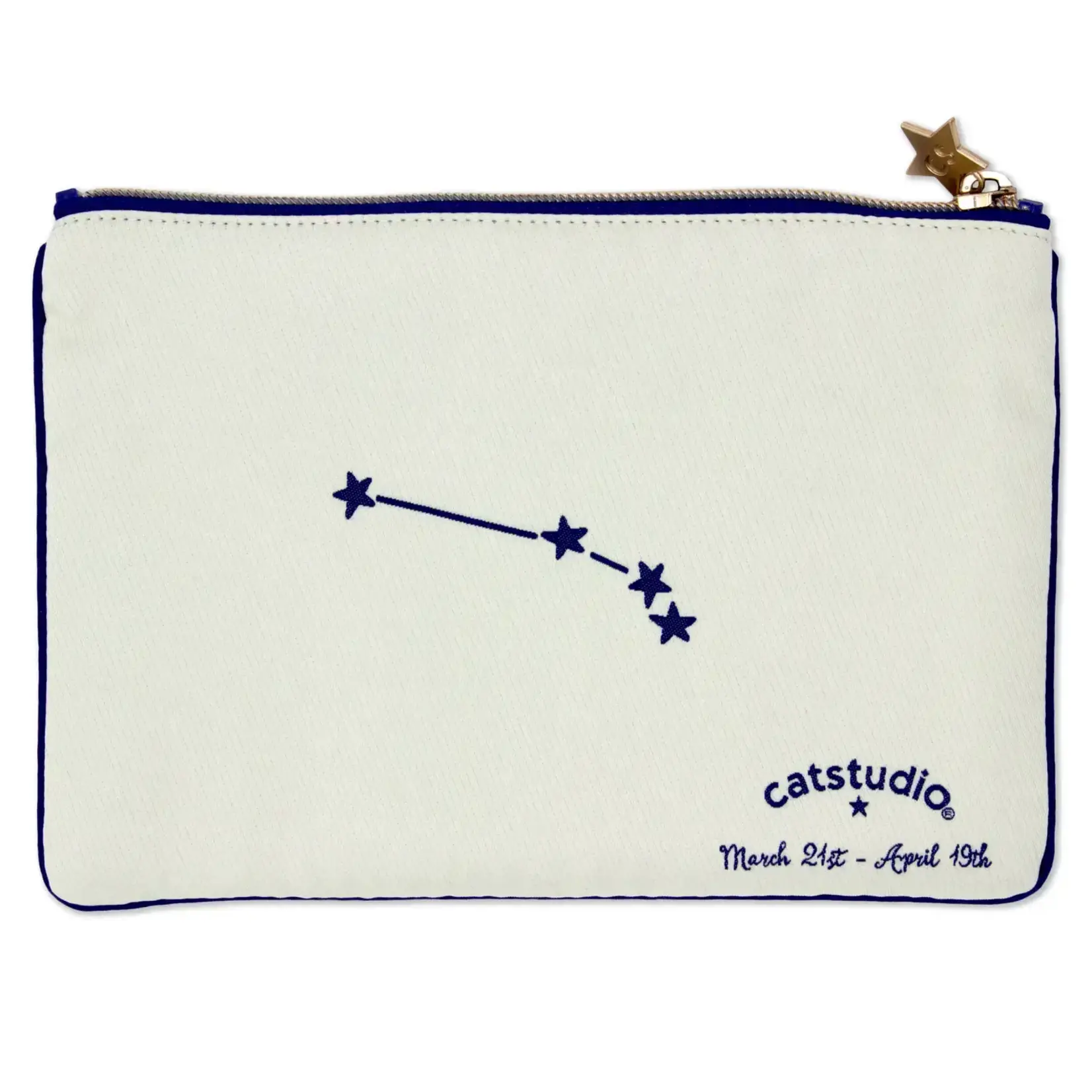 Catstudio Aries Astrology Zip Pouch