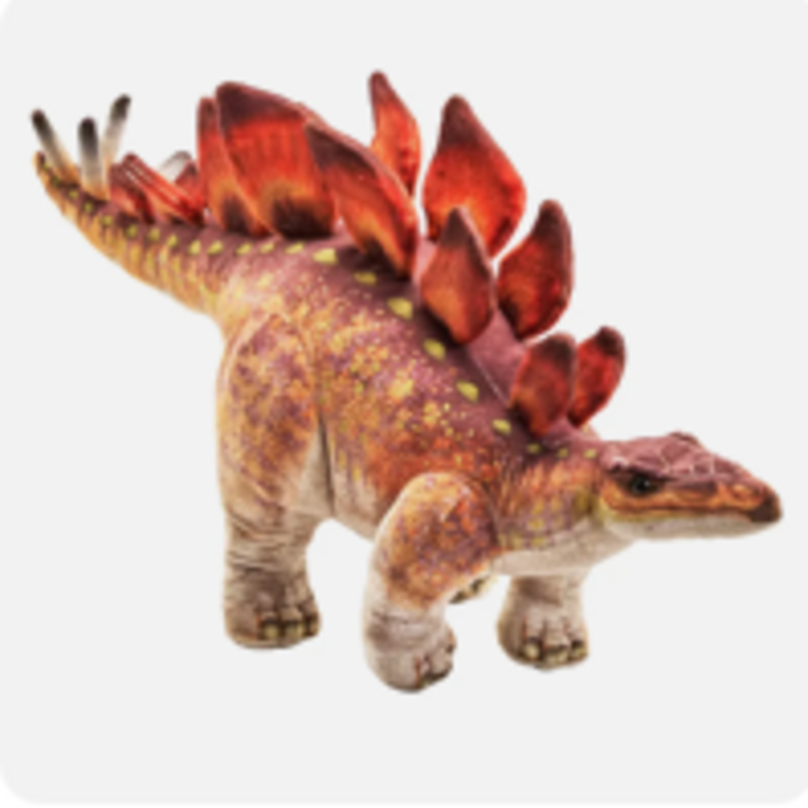 Wild Republic Artist-Dino Stegosaurus Stuffed Animal 15"