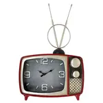 Boxman Red Classic Tv Table Clock