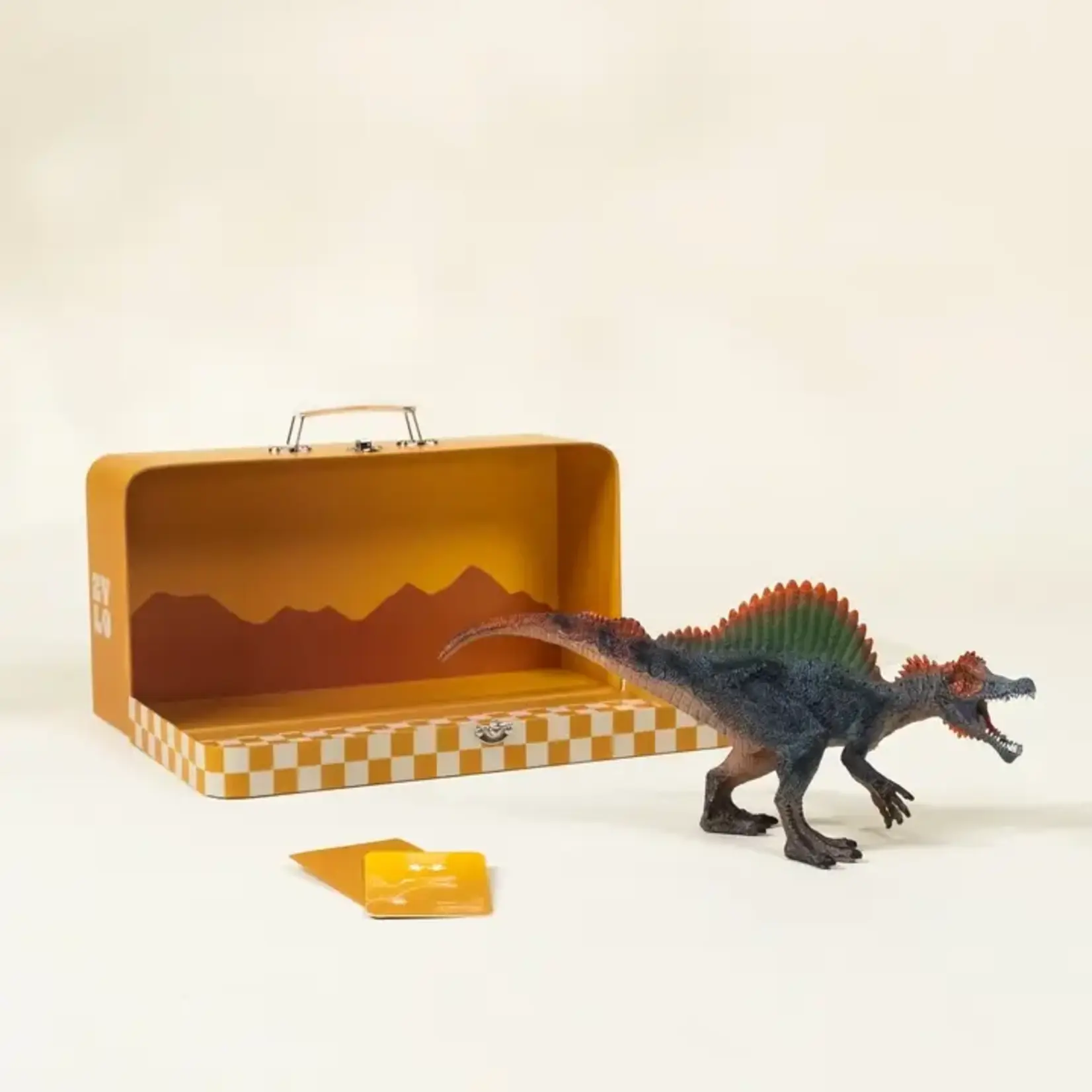 Coco Village Spinosaurus Dinosaur in A Collectible Box