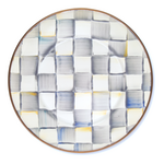 MacKenzie-Childs sterling check salad/dessert plate
