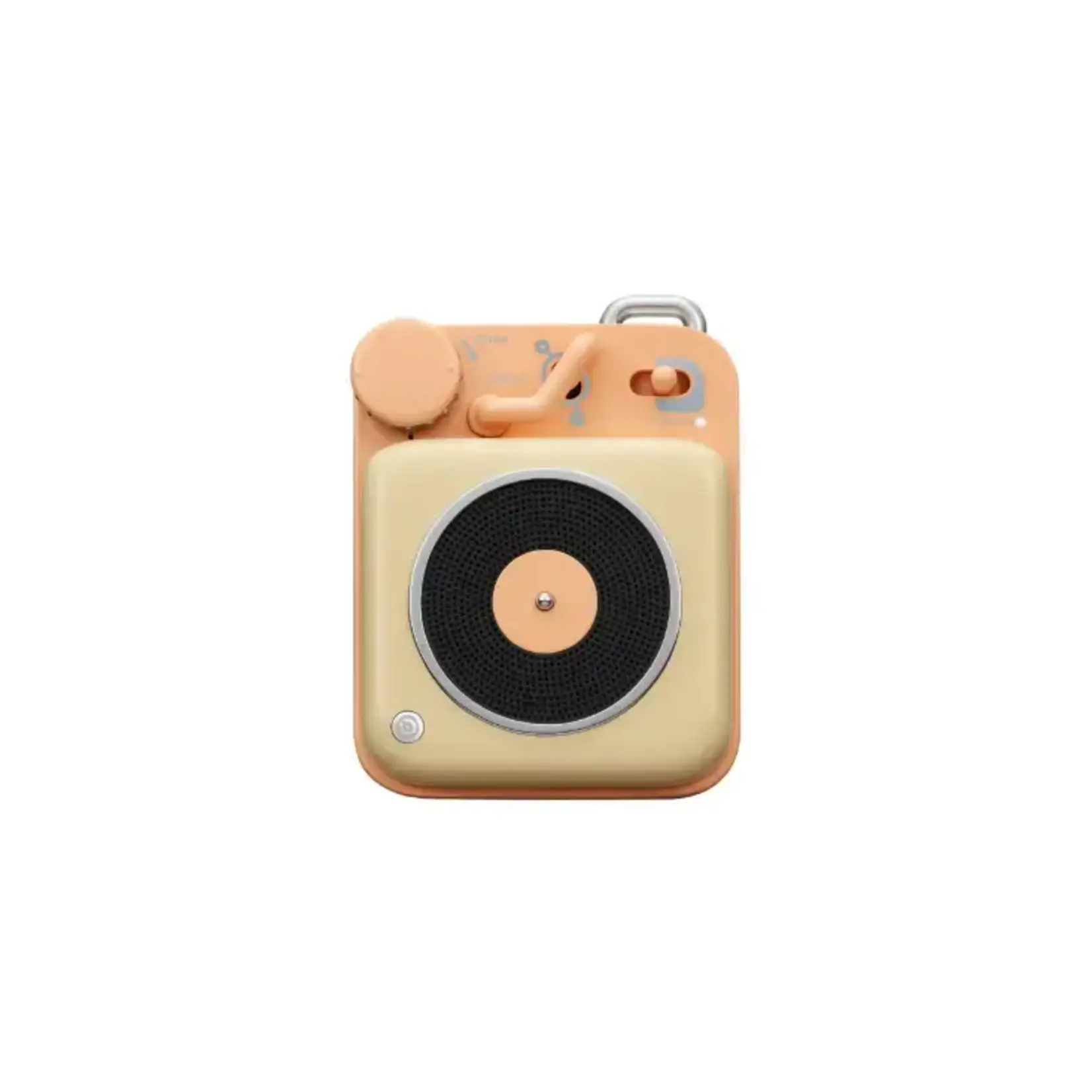 Muzen Muzen Button Mini Candy Portable Wireless Bluetooth Speaker Cantaloupe Yellow, Speaker