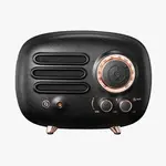 Muzen Muzen Knight Black Portable Fm Radio & Bluetooth Speaker Black