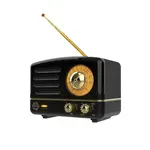 Muzen Muzen Otr Metal Wireless Portable Fm Radio Bluetooth Speaker Black