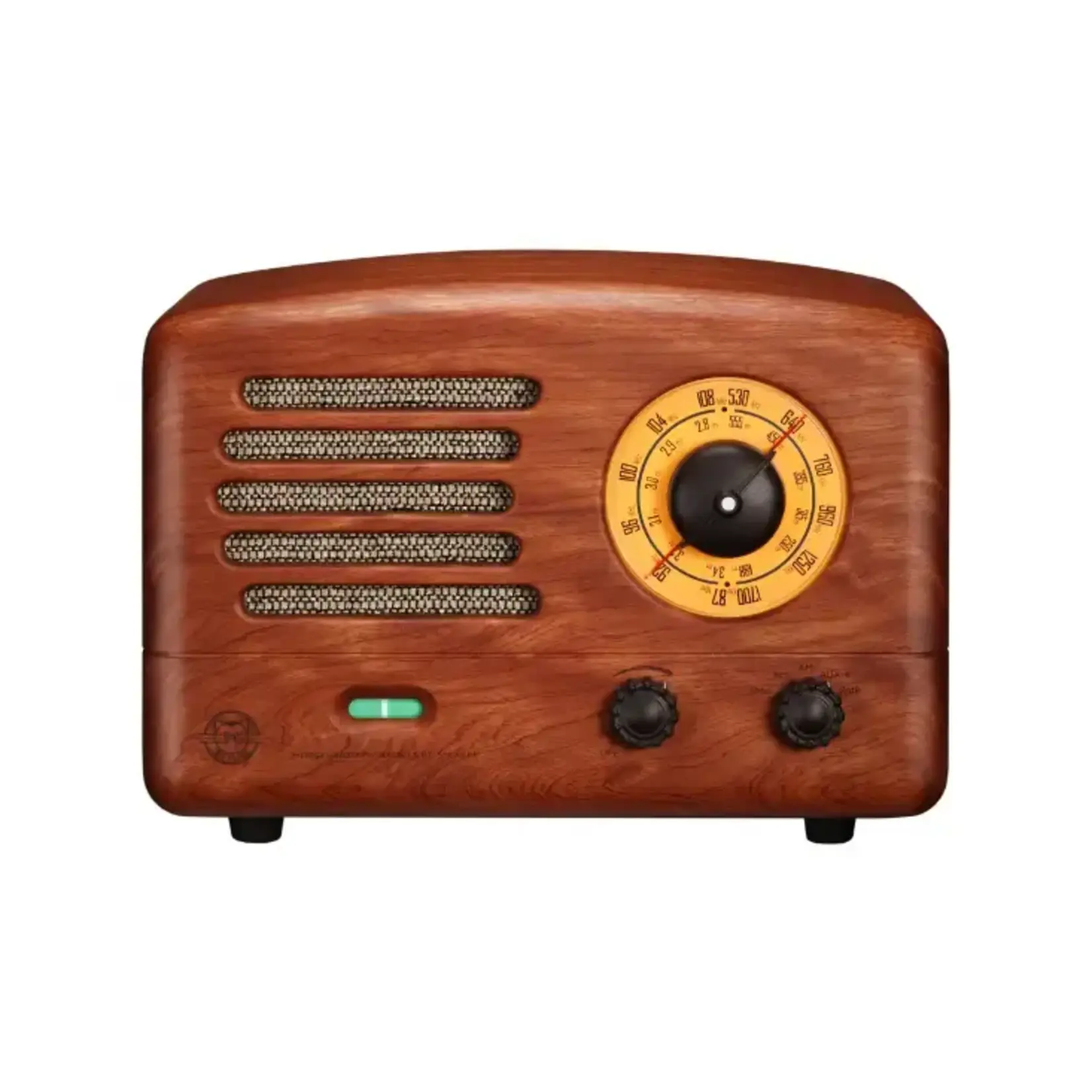 Muzen Muzen Original Ⅱ Retro Wooden Am/Fm Radio Bluetooth Speaker Brown