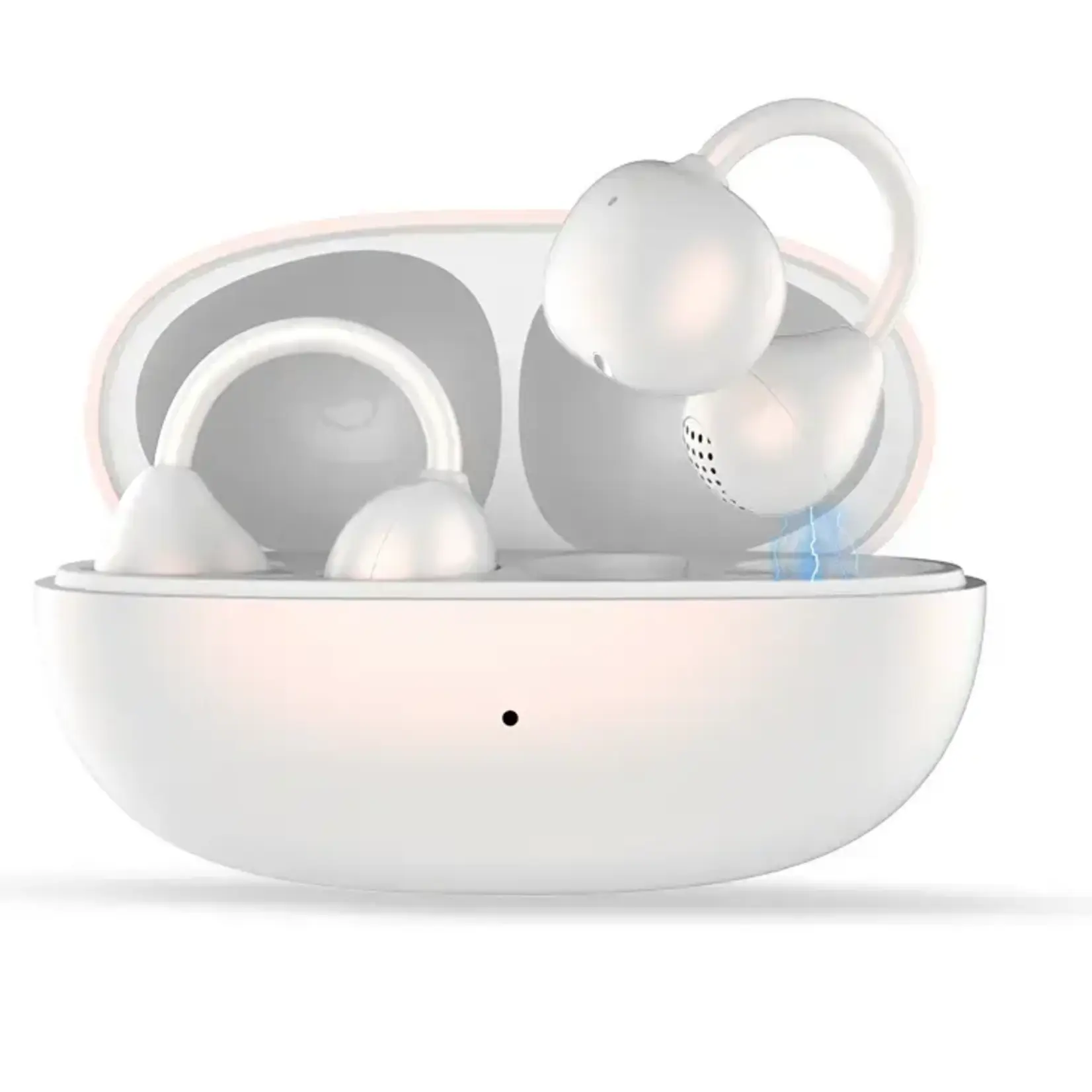 Muzen Muzen Trickle Clip-On Earbuds White