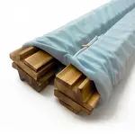 Peace Love Mahjong Light Blue Rack Bag