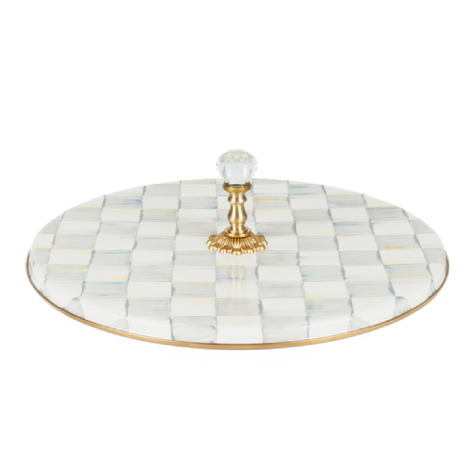 MacKenzie-Childs sterling check cheese course