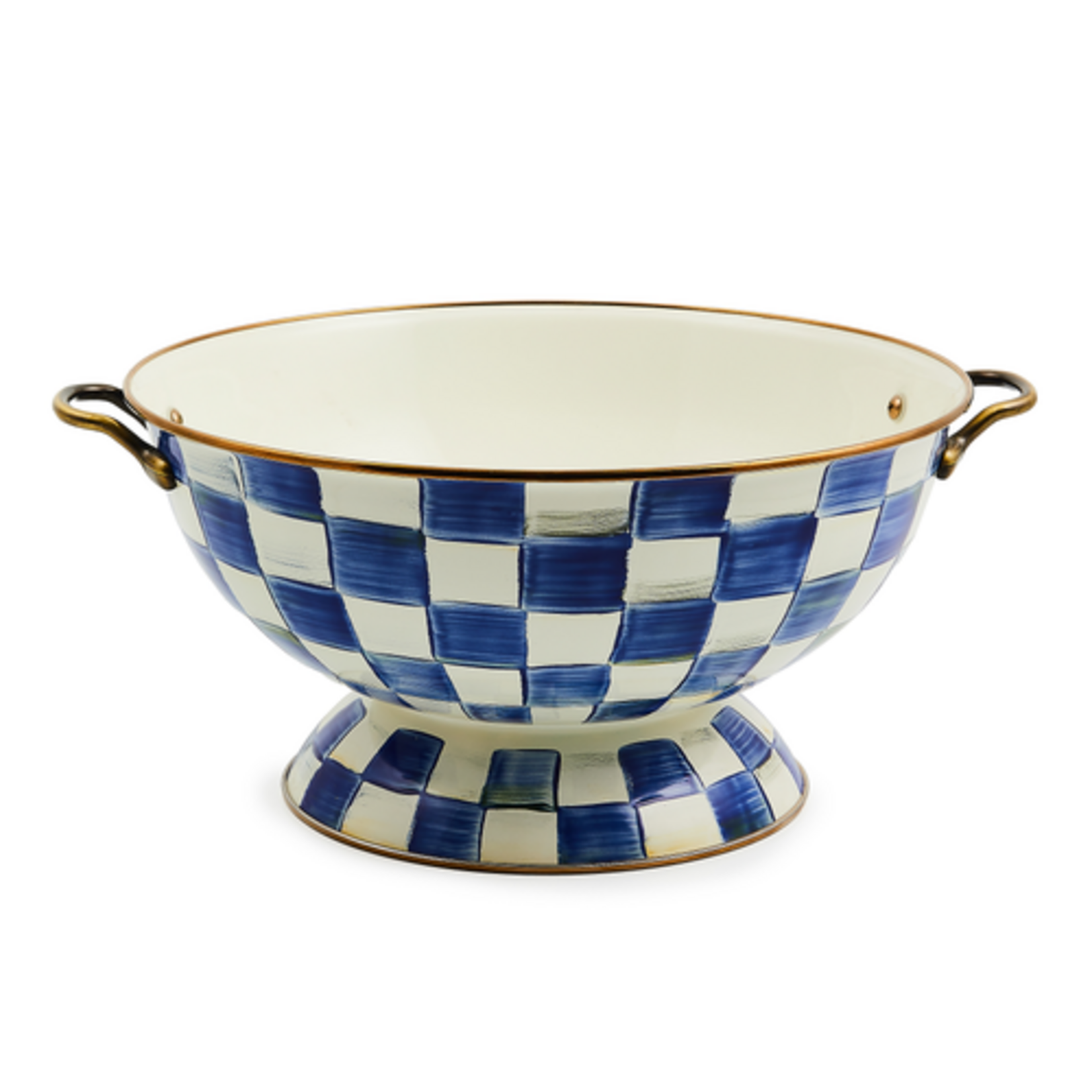 MacKenzie-Childs royal check everything bowl