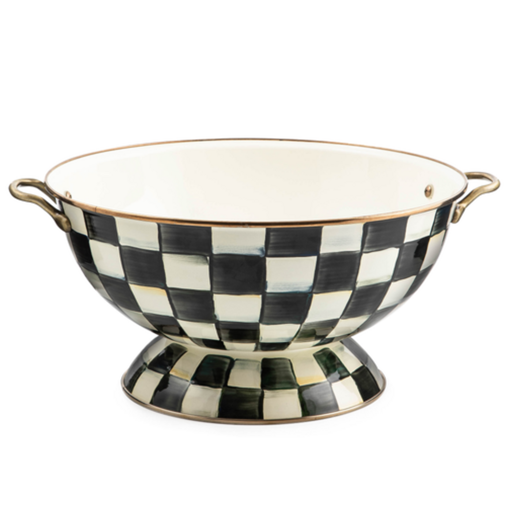 MacKenzie-Childs courtly check everything bowl
