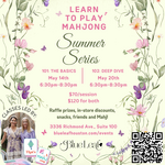 Mahjong 101: Summer Series May 14th, 2026