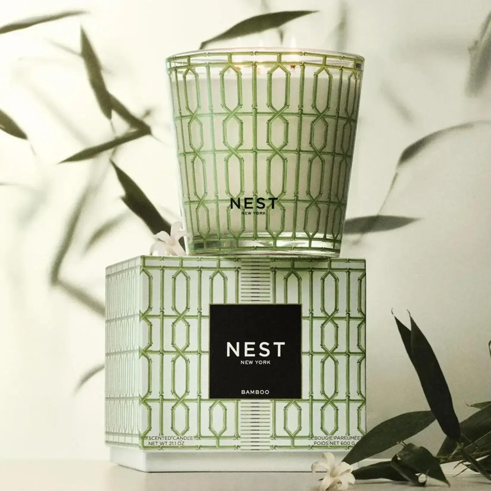 Nest Fragrances Bamboo Decorative 3-Wick Candle