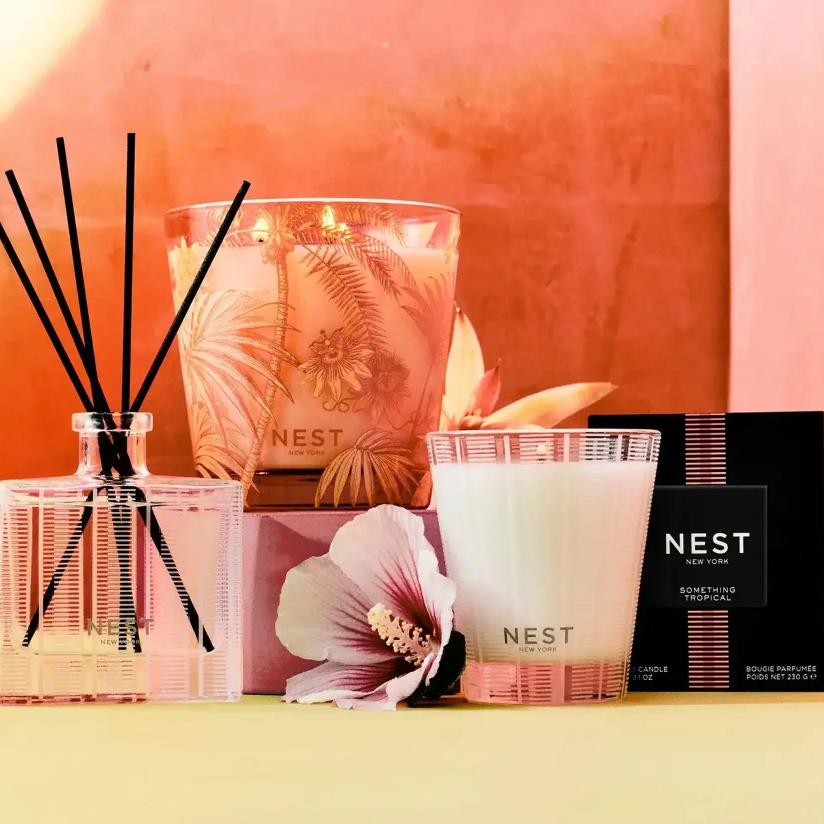 Nest Fragrances Something Tropical Decorative 3-Wick Candle