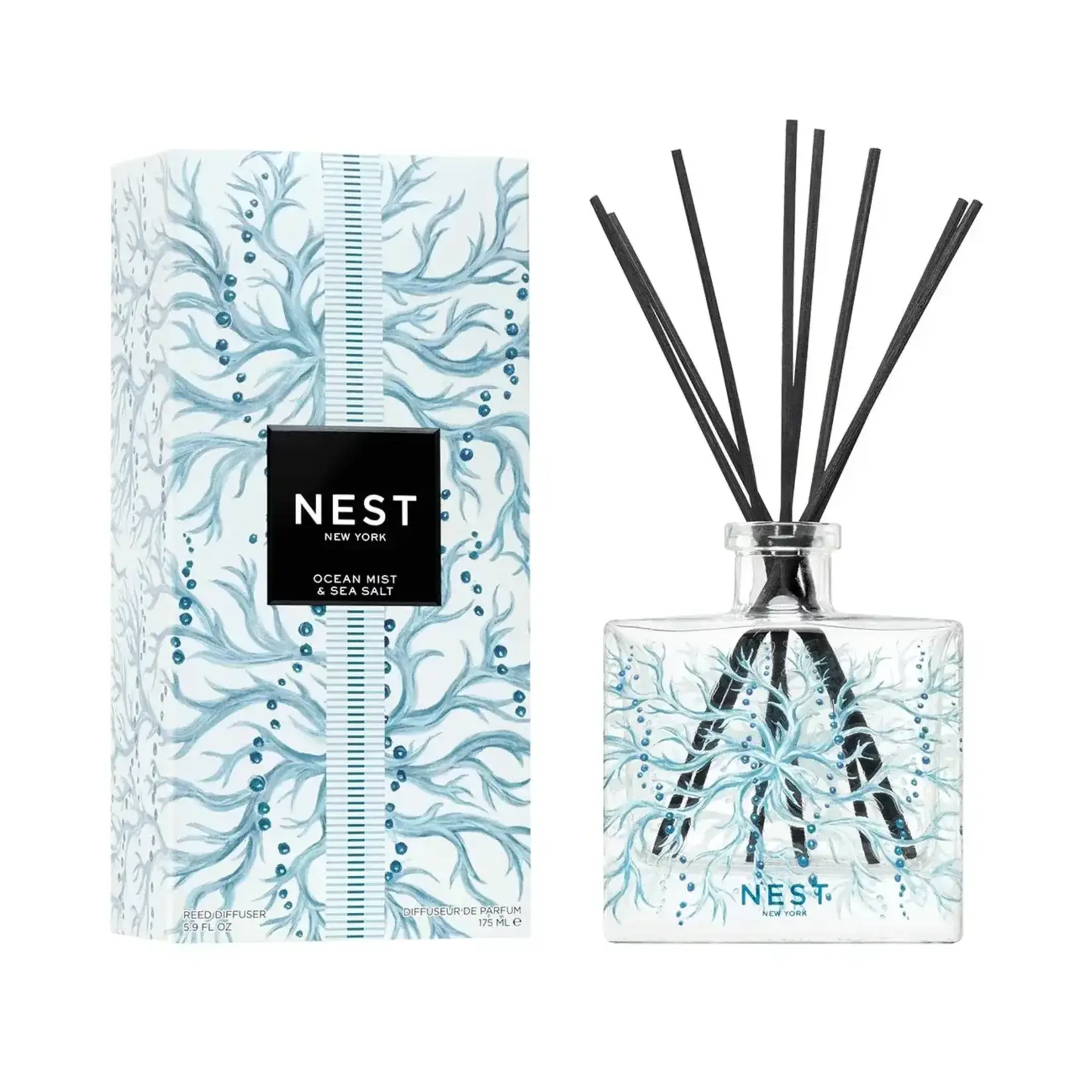 Nest Fragrances Ocean Mist & Sea Salt Decorative Reed Diffuser