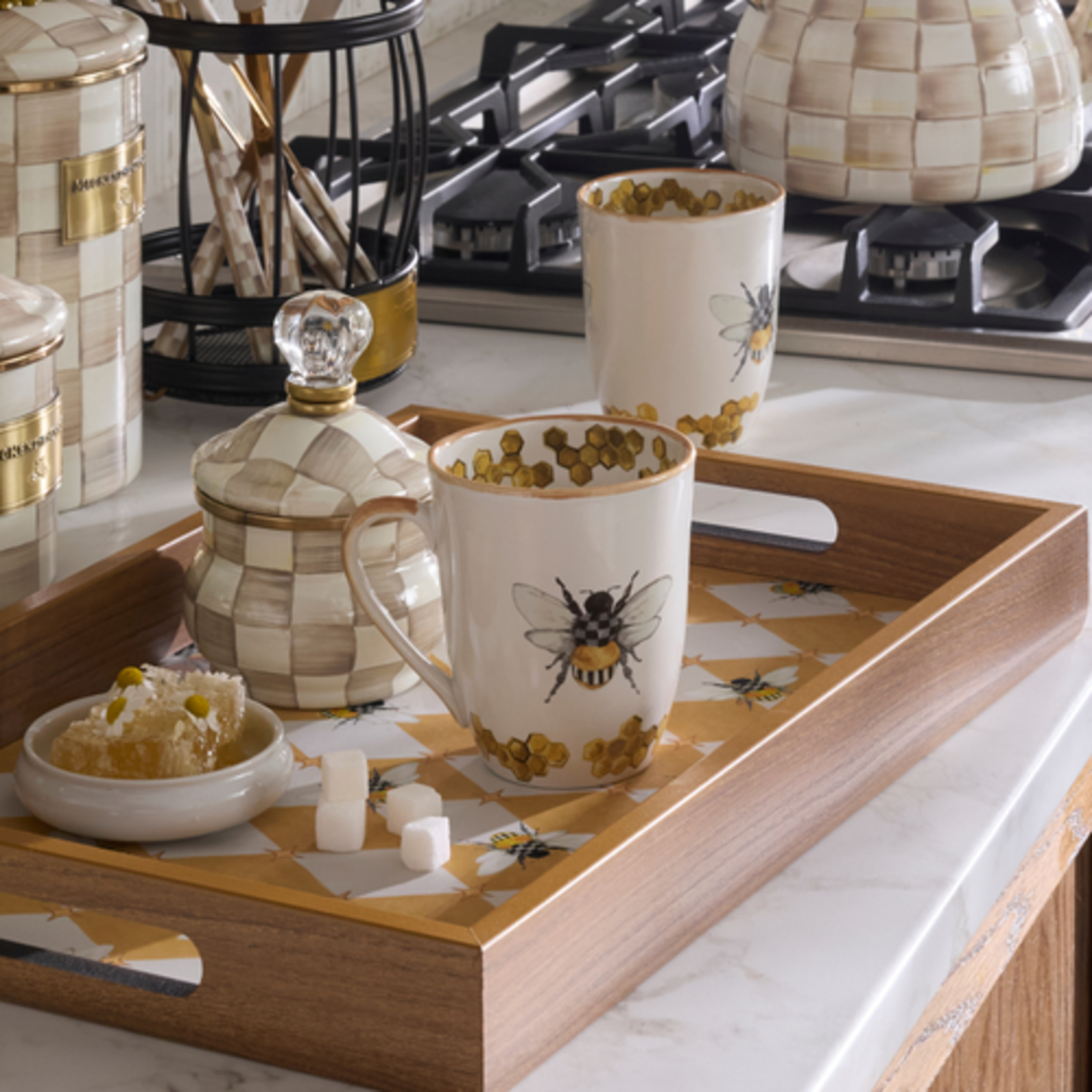 MacKenzie-Childs queen bee mug