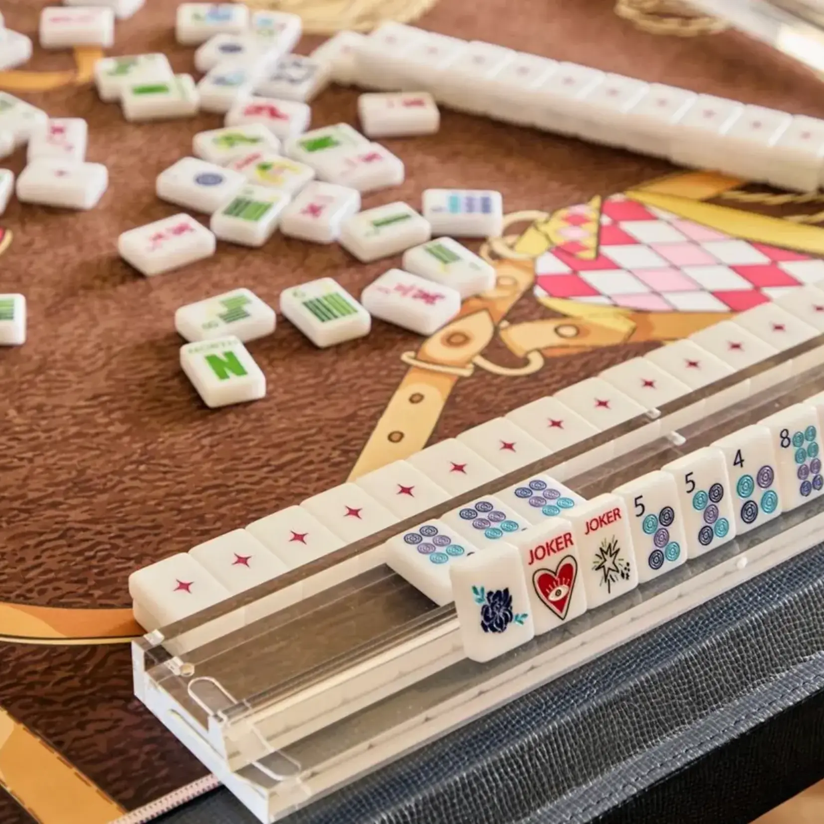 Bespoke Mahjong The Ultimate Rack - CLEAR (No quilted bag)