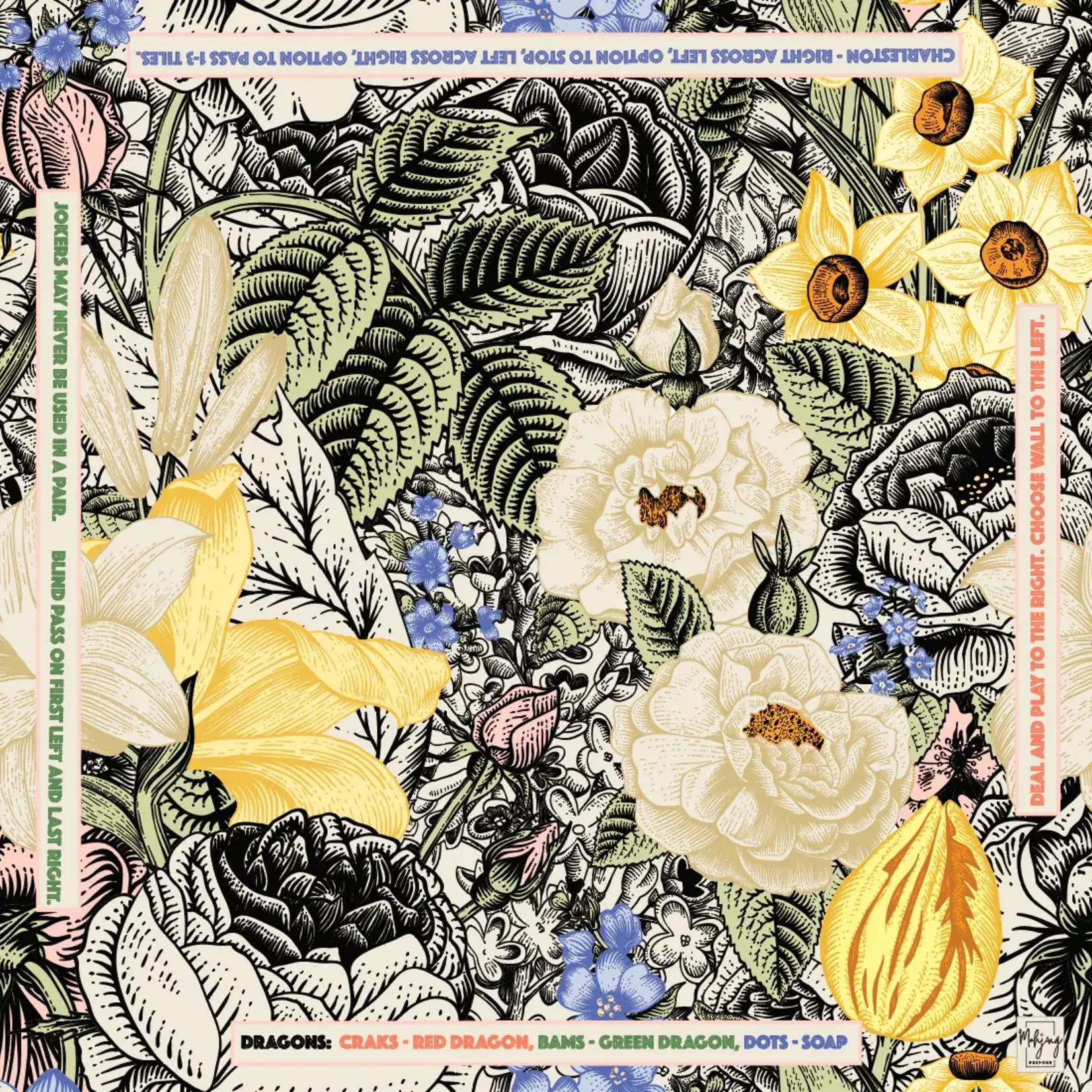 Bespoke Mahjong VINTAGE FLORAL MAT
