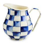 MacKenzie-Childs royal check pitcher