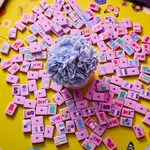 Bespoke Mahjong CHARTREUSE GARDEN MAT no tube