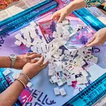 Bespoke Mahjong The Chalet - Frosty Pearl White Mahjong Tiles