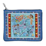 Catstudio Michigan Zip Pouch-Blue