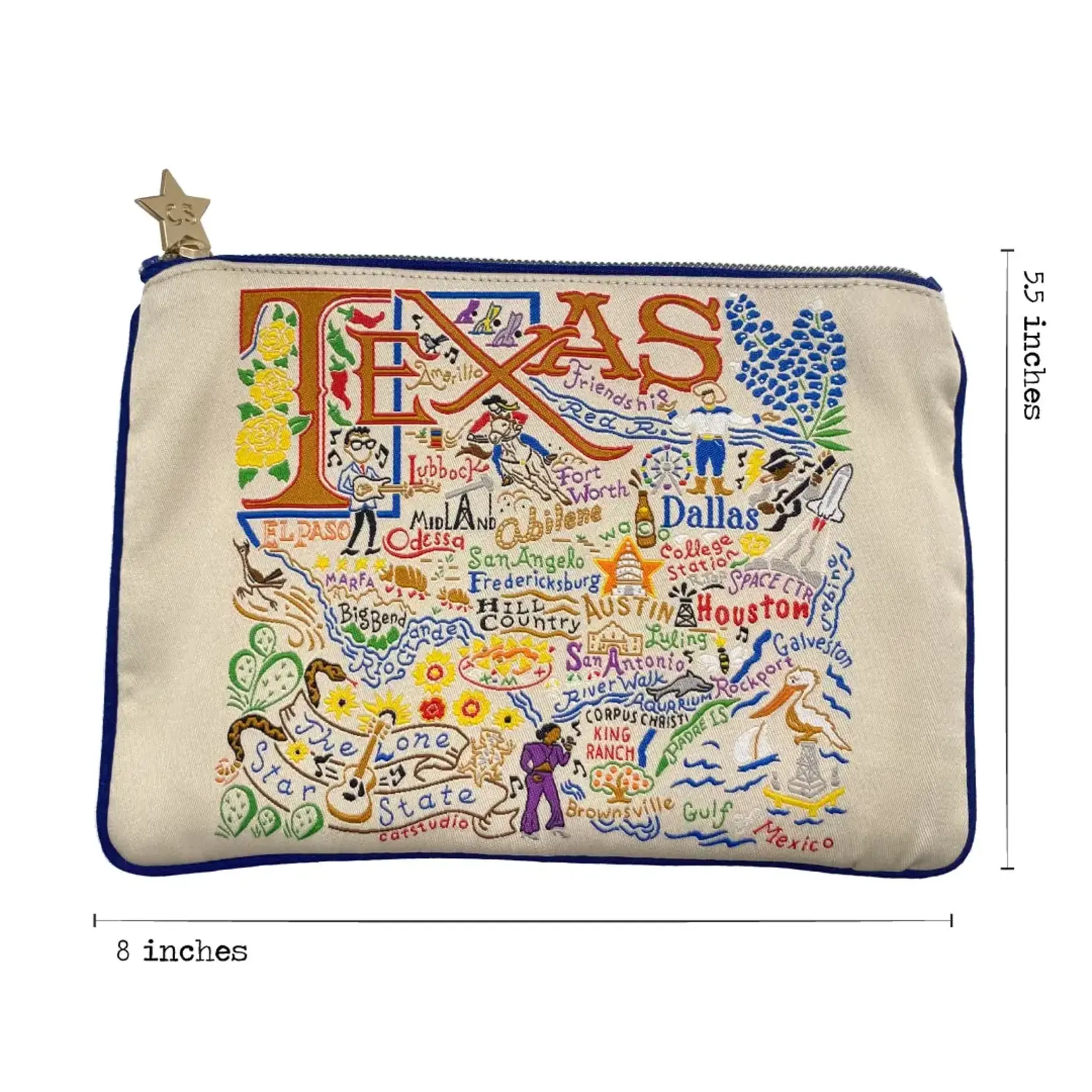 Catstudio Texas Zip Pouch - Large