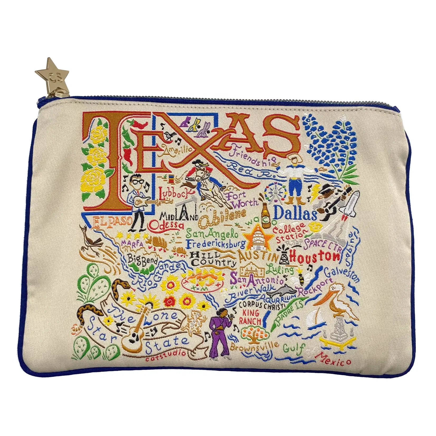 Catstudio Texas Zip Pouch - Large
