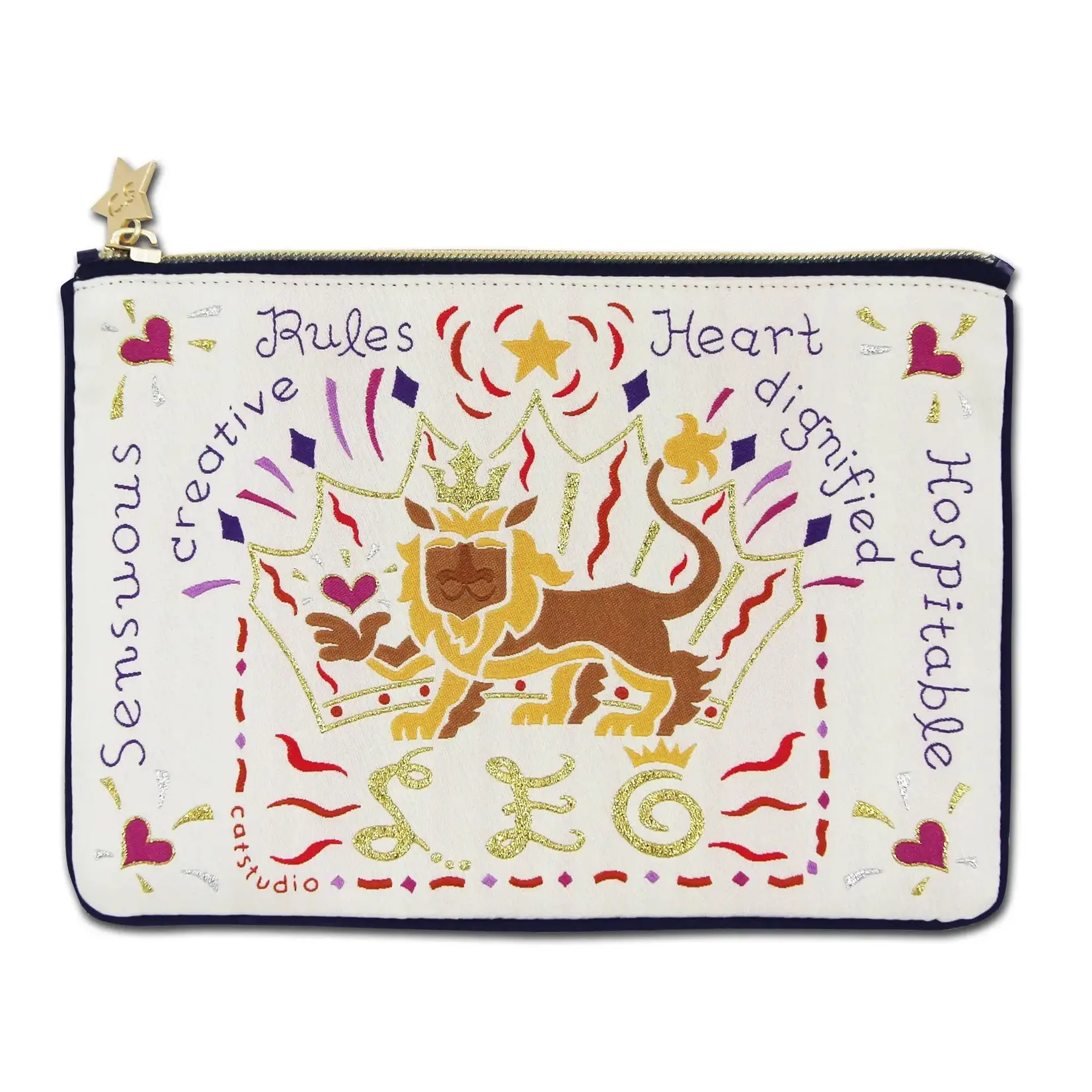 Catstudio Leo Astrology Zip Pouch