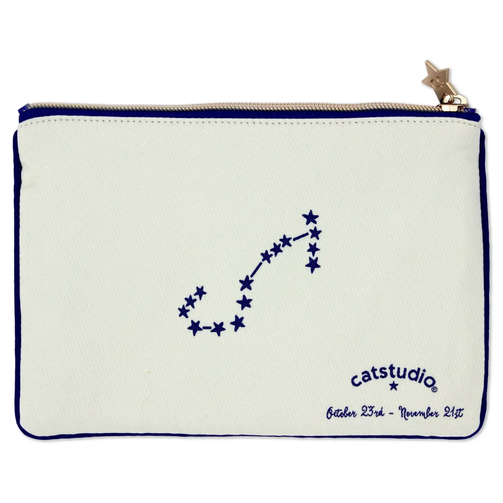 Catstudio Scorpio Astrology Zip Pouch