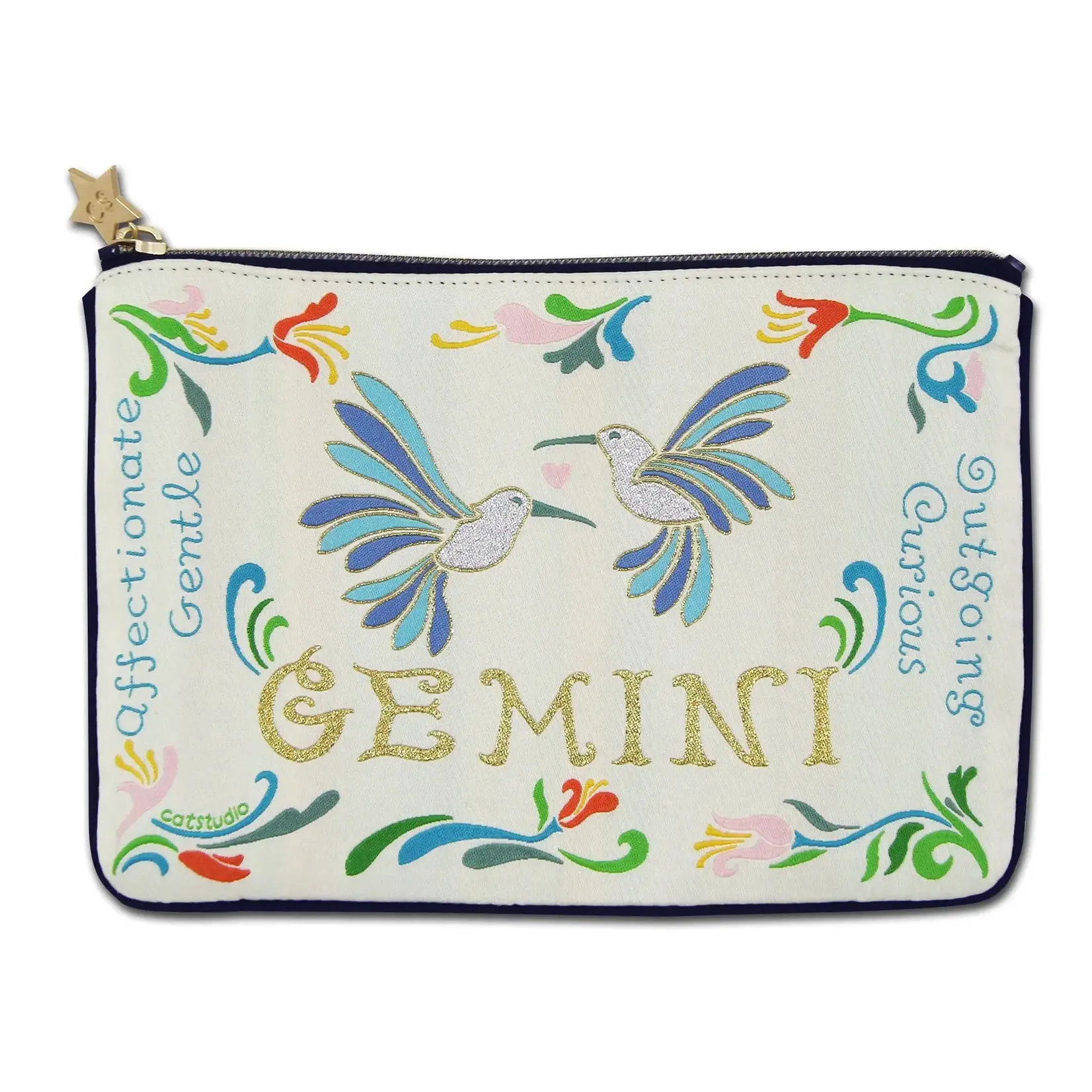 Catstudio Gemini Astrology Zip Pouch