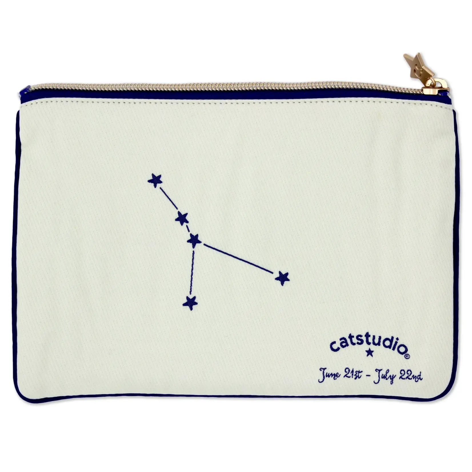 Catstudio Cancer Astrology Zip Pouch