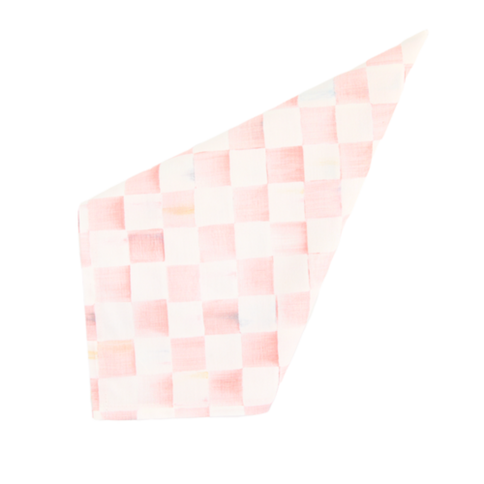 MacKenzie-Childs rosy check napkin