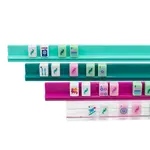 My Fair Mahjong Teal MINI Travel Premium Acrylic Mahjong Racks