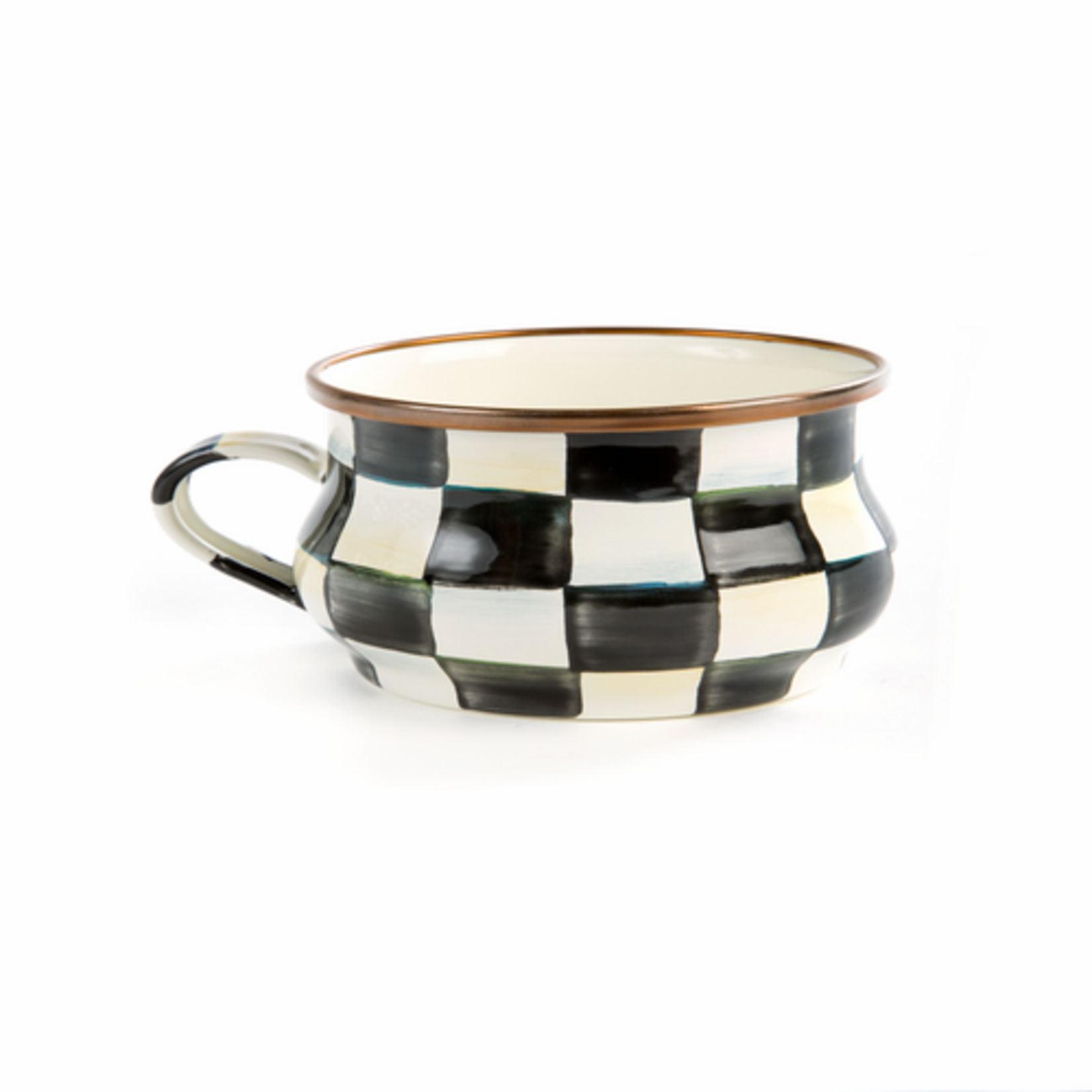 MacKenzie-Childs courtly check teacup
