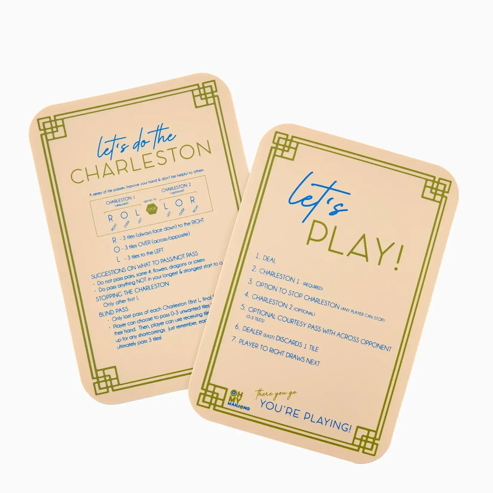 Oh My Mahjong Tan Shuffler