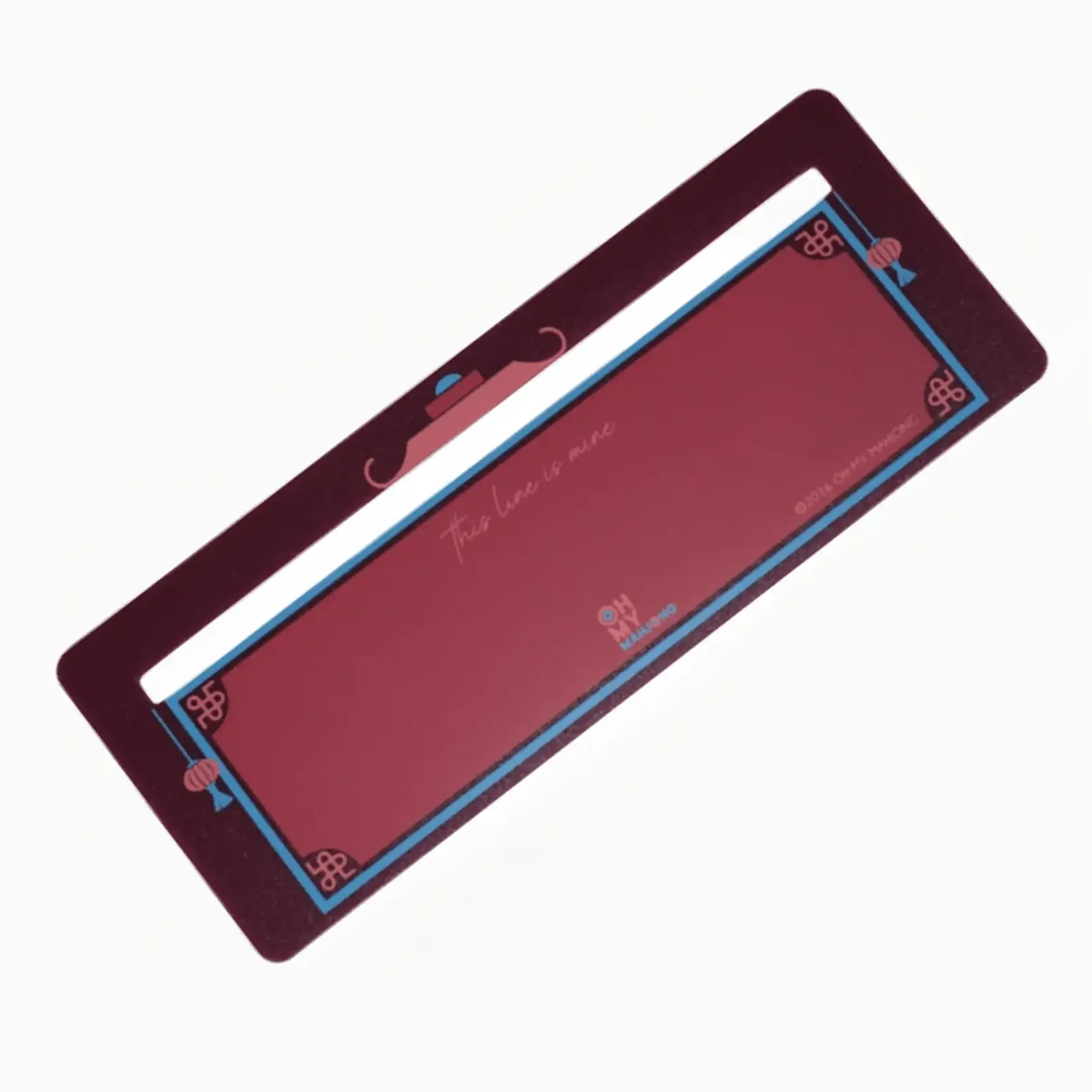 Oh My Mahjong Burgundy Line Finder