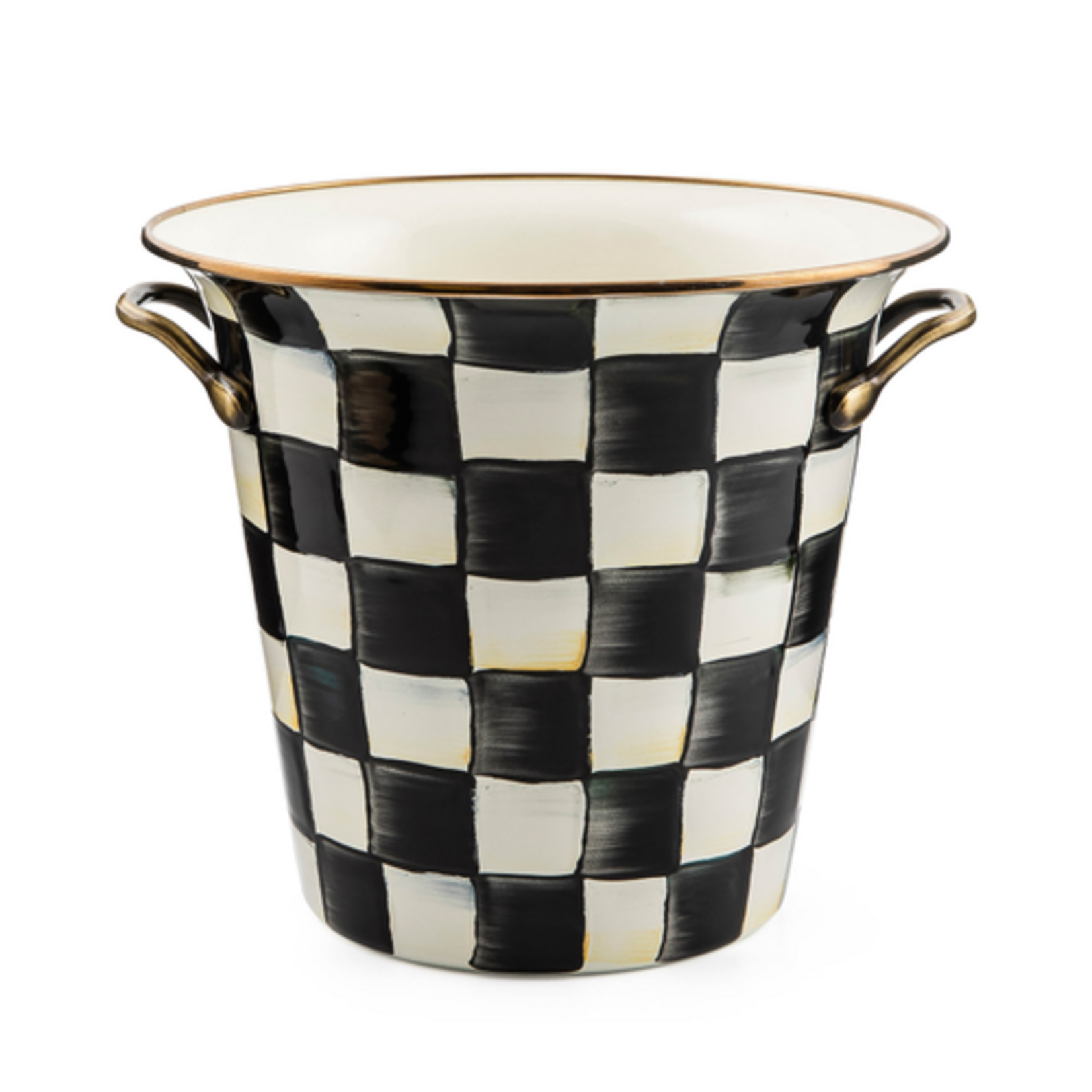 MacKenzie-Childs courtly check wine cooler