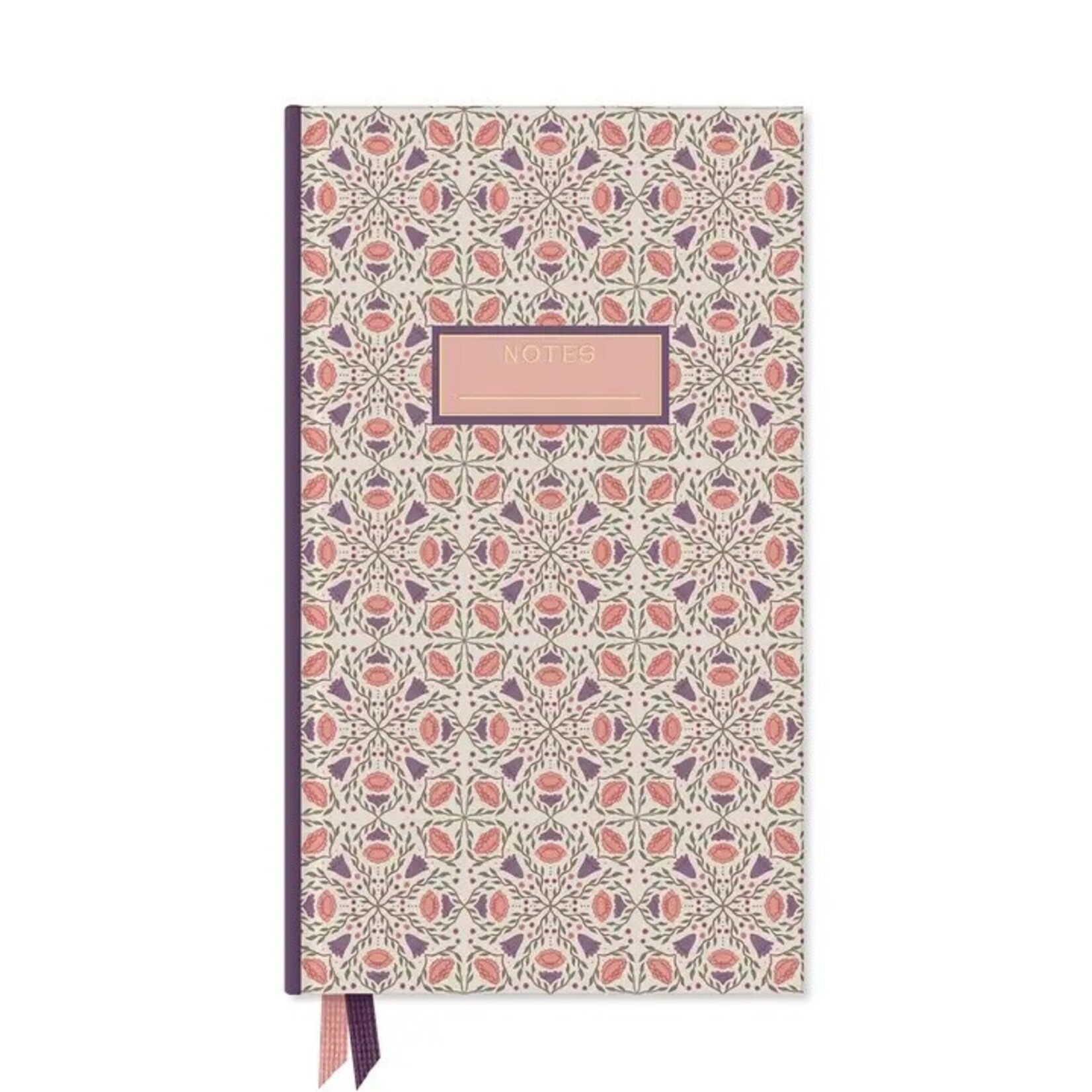 Good JuJu Ivory Folk Pattern Pocket Journal