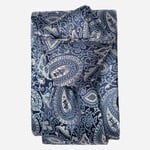 Elizabetta Made in Italy USA Donatello - Silk Jacquard Tie - Blue and Silver