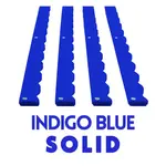 My Fair Mahjong Solid Wavy Indigo Blue Premium Acrylic Mahjong Pusher (No Rack Included)