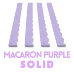 My Fair Mahjong Solid Wavy Macaron Purple Premium Acrylic Mahjong Pusher (No Rack Included)