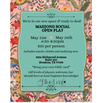 May 21st Open Play